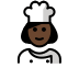 woman cook, dark skin tone